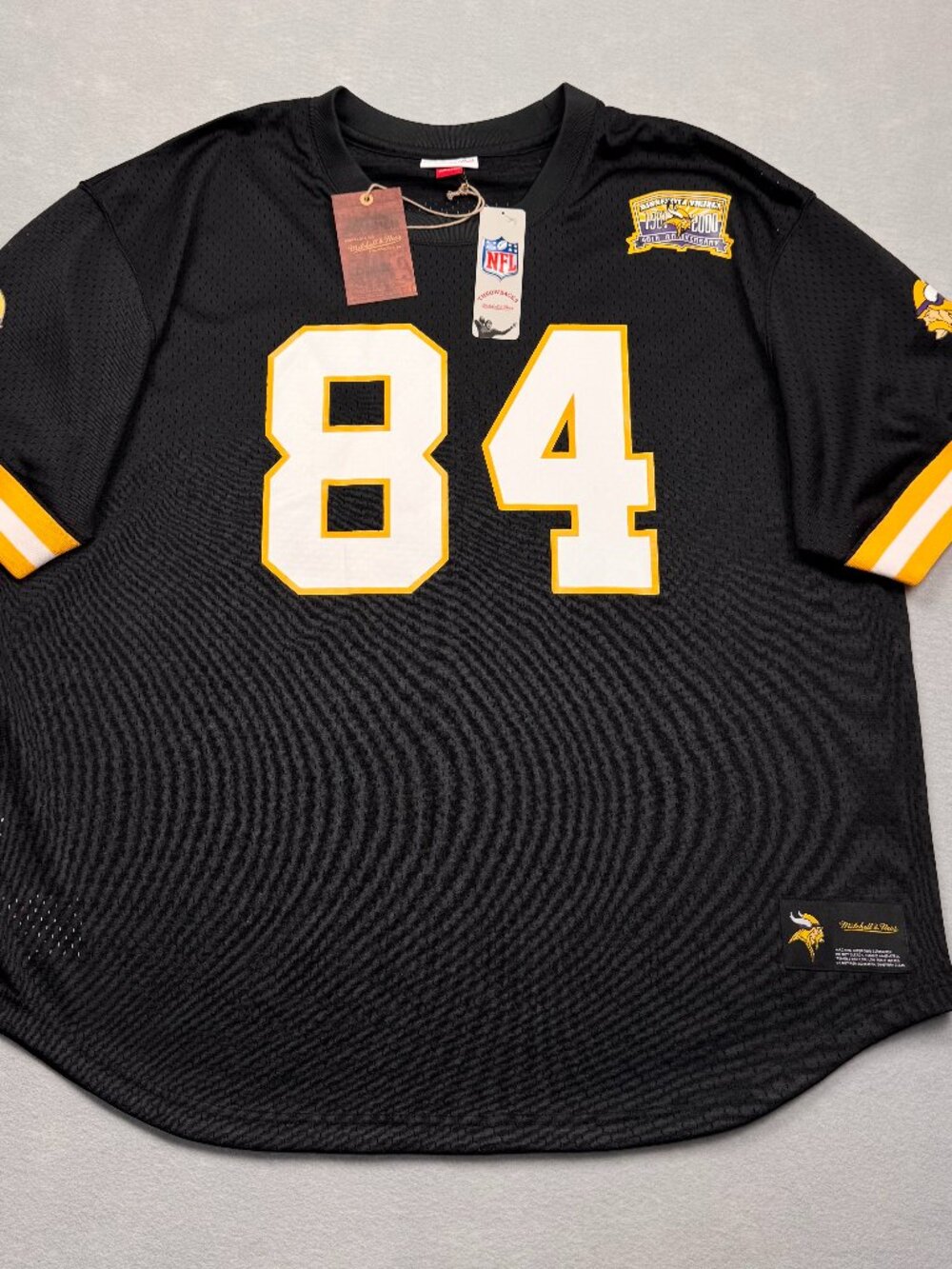 Mitchell & Ness Men's 5XLB Minnesota Vikings Randy Moss 40th Anniversary Jersey